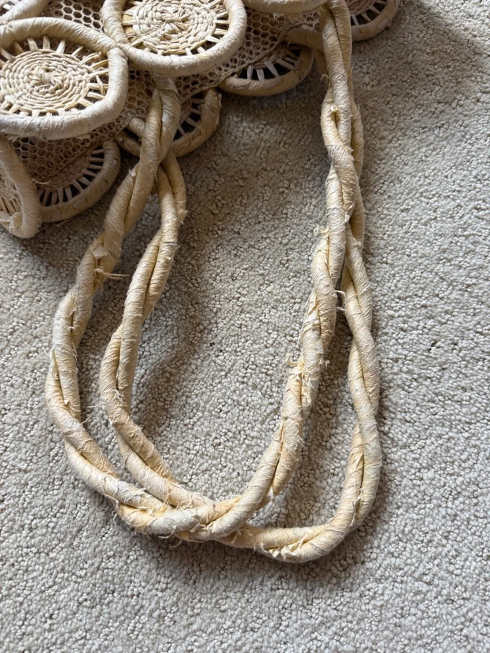 Madewell Natural Woven Circle Tote - Picture 4 of 6